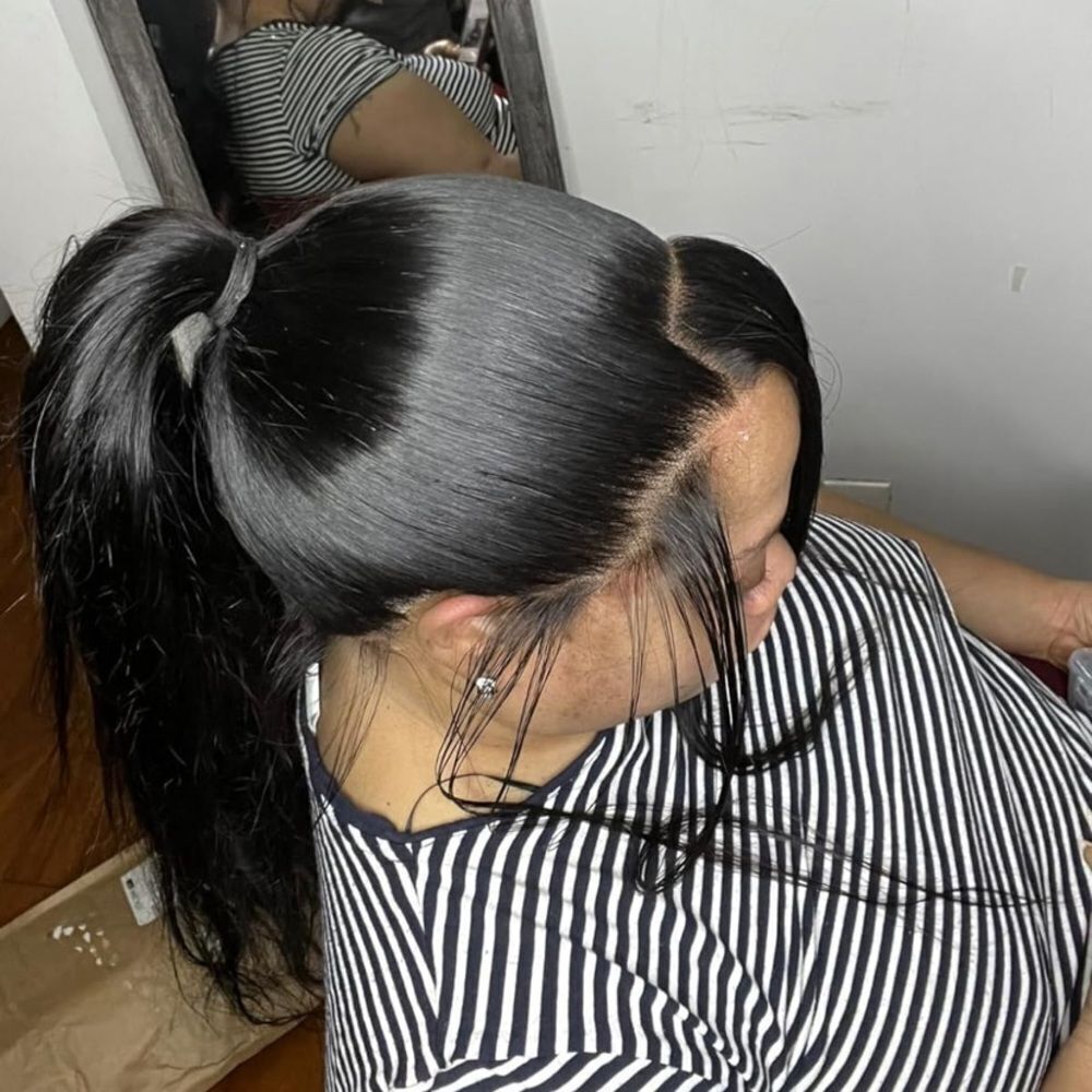 Natural effect |celebrity Body Wave 360 Lace Front Wigs Human Hair 26inch